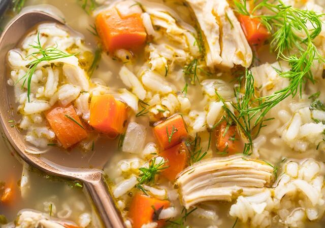 best chicken and rice soup recipe