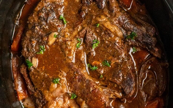 3 packet pot roast crock pot