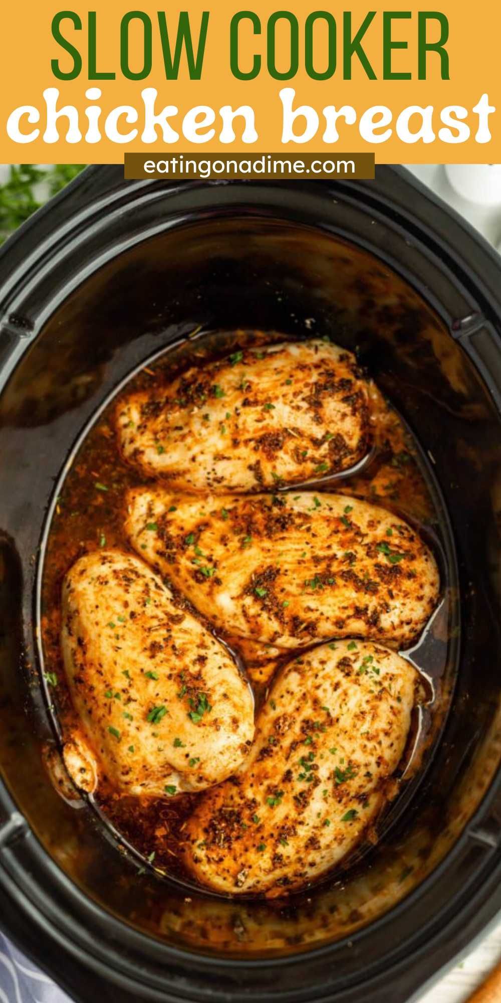 Slow Cooker Chicken Breasts