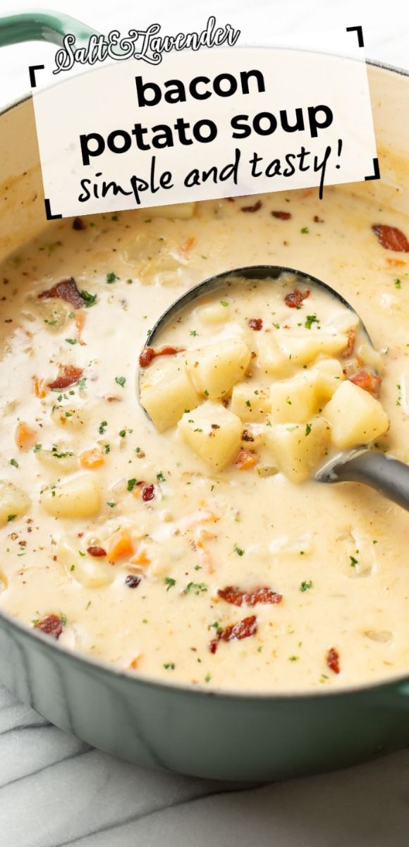 Smoky Bacon & Potato Soup