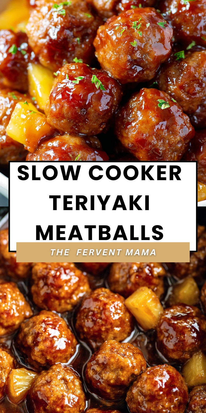 Teriyaki Meatballs Crockpot Easy
