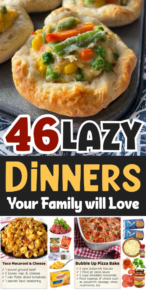 Lazy Dinner Ideas Quick Easy