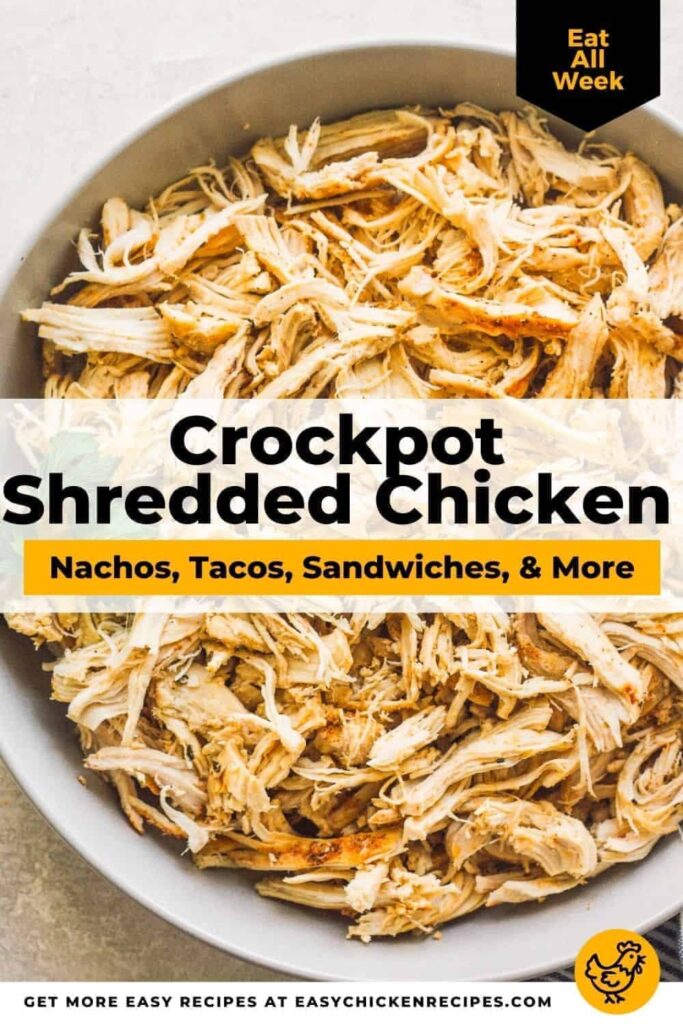 juicy shredded chicken crock pot