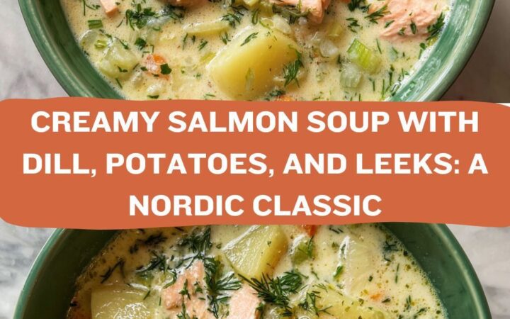 potato leek salmon soup