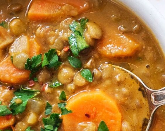 lentil carrot soup crockpot