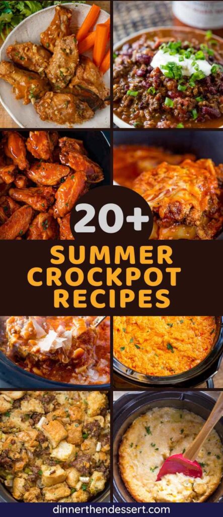 easy summer crockpot meals healthy