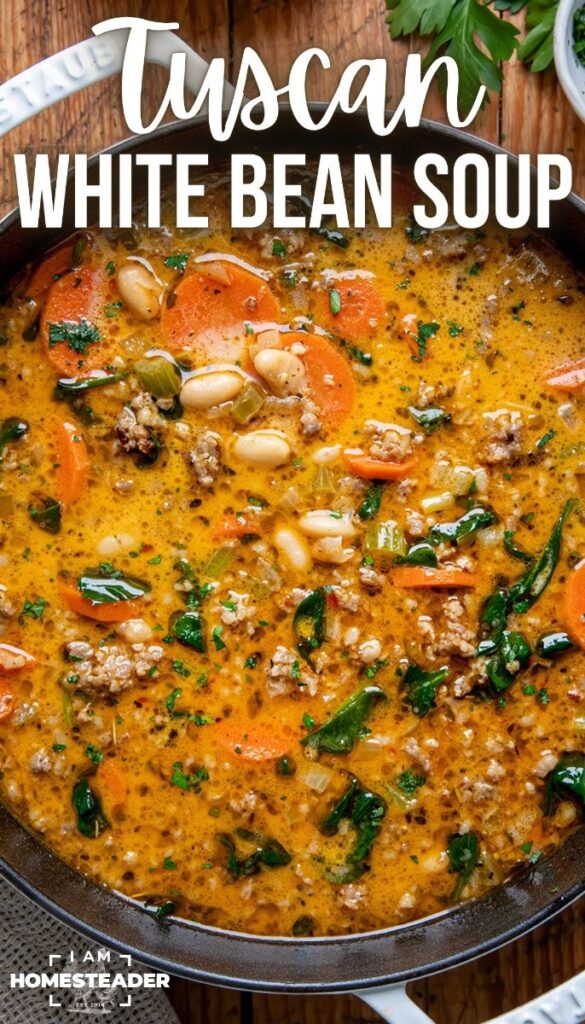 tuscan white bean soup recipe
