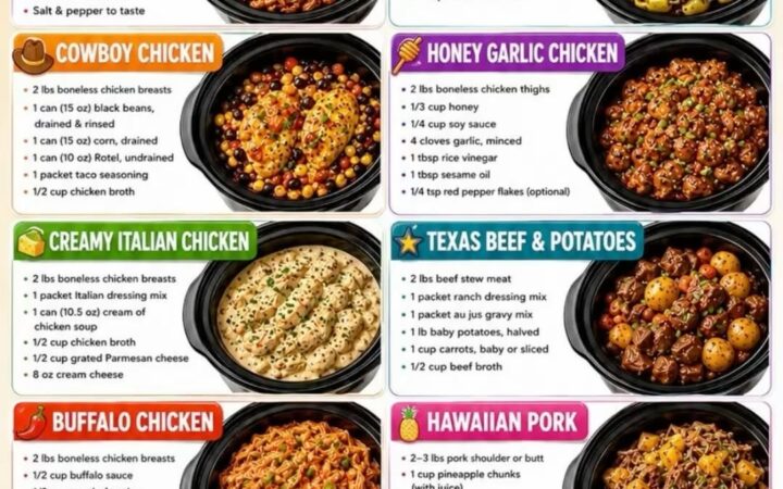 dump and go crock pot recipes