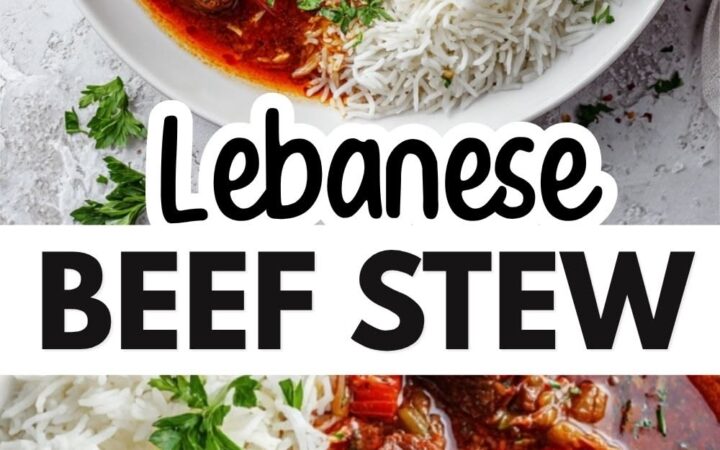 lebanese beef stew recipe