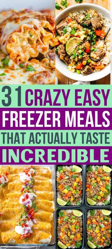 easy meal prep freezer recipes