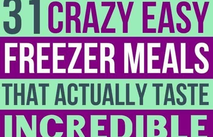 easy meal prep freezer recipes