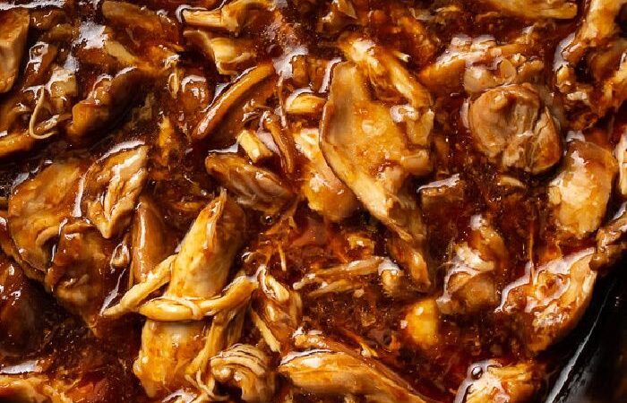 slow cooker honey garlic chicken