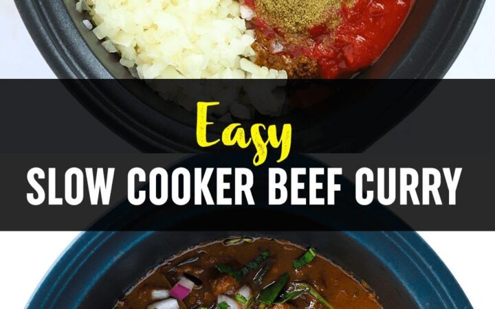 easy slow cooker beef curry
