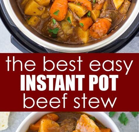 instant beef stew recipe