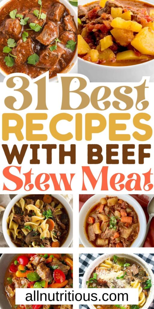 easy beef stew meat recipe