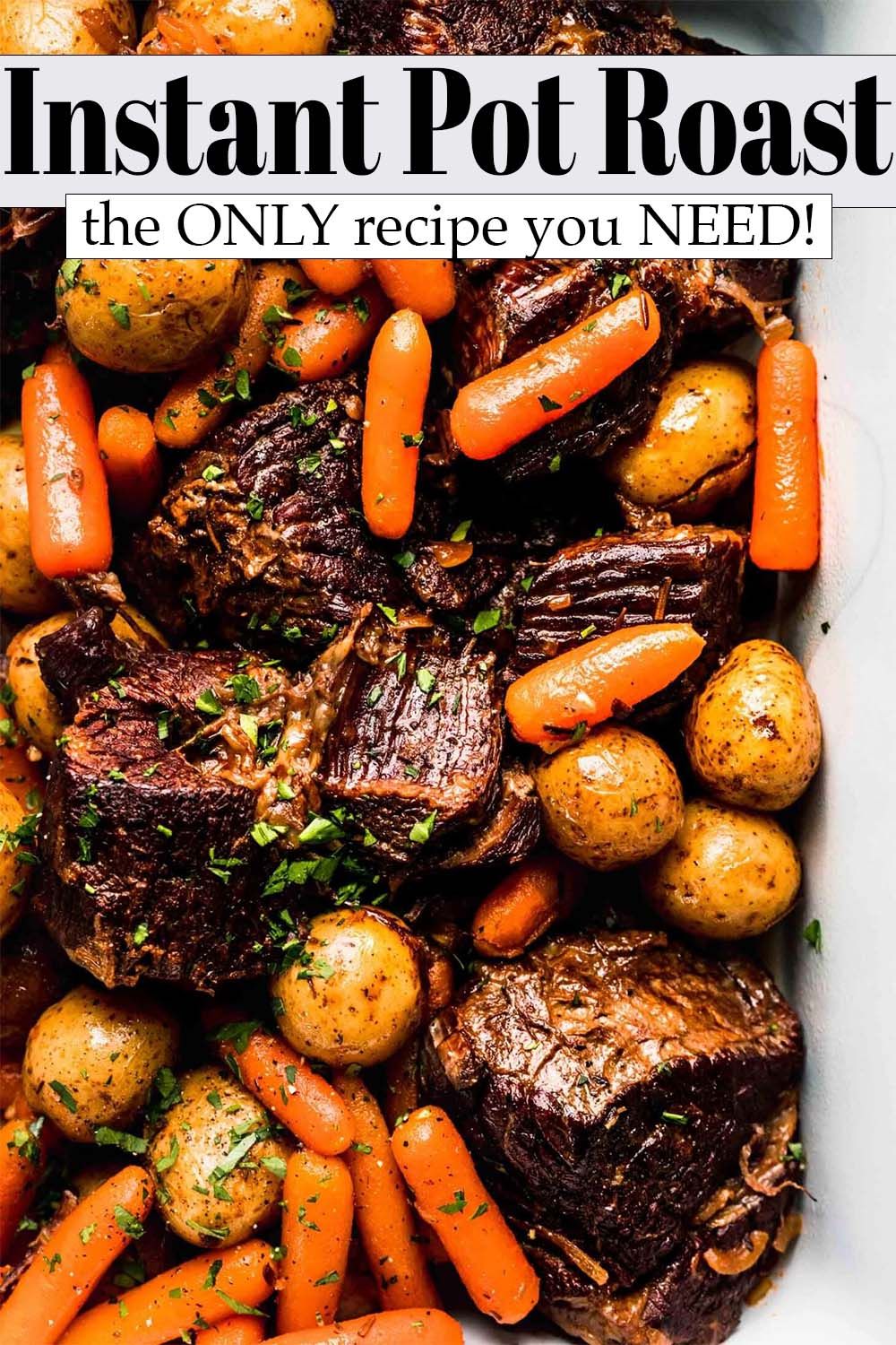 Instant Pot Pot Roast Slow Cooker