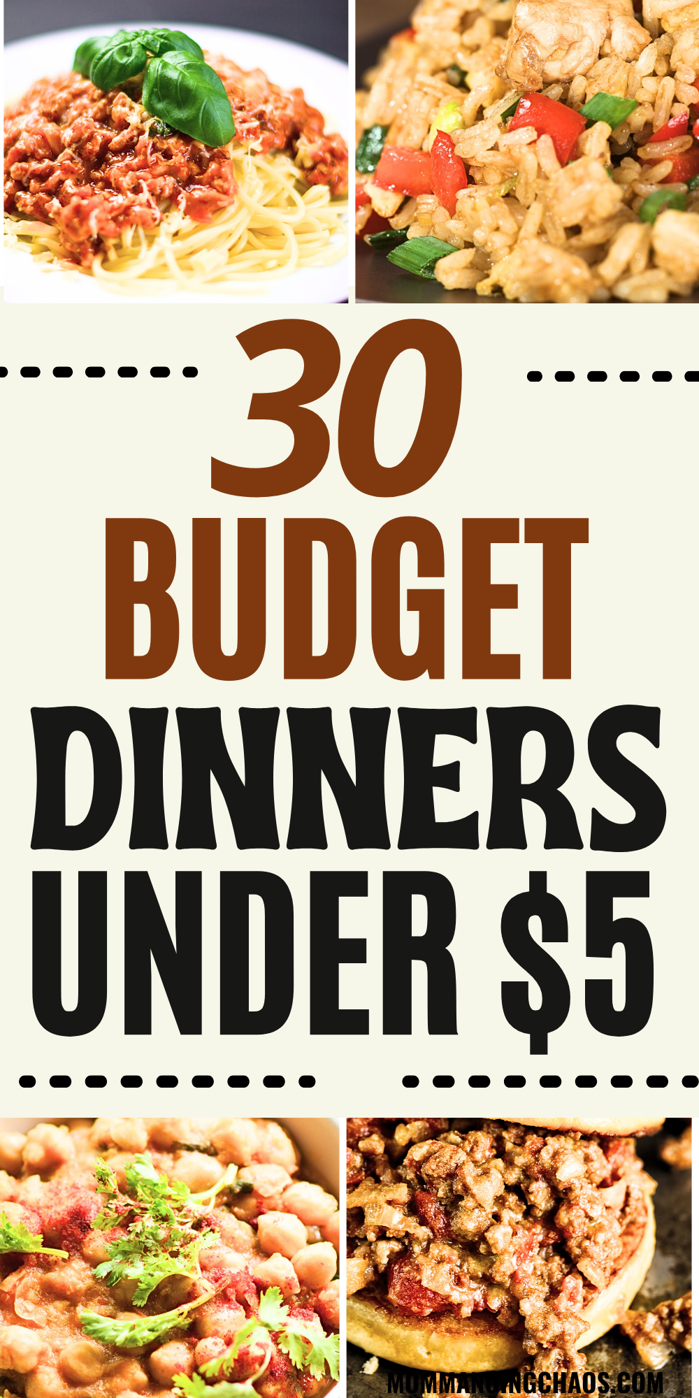 Very Cheap Dinners