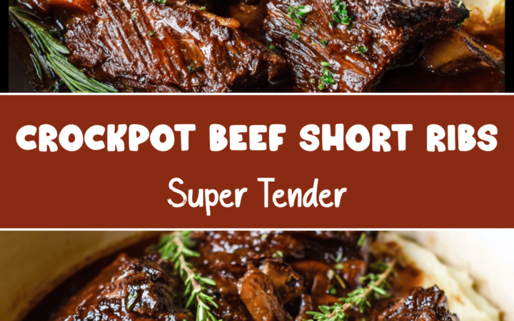 slow cooker beef short ribs
