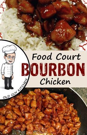 better than restaurant bourbon chicken