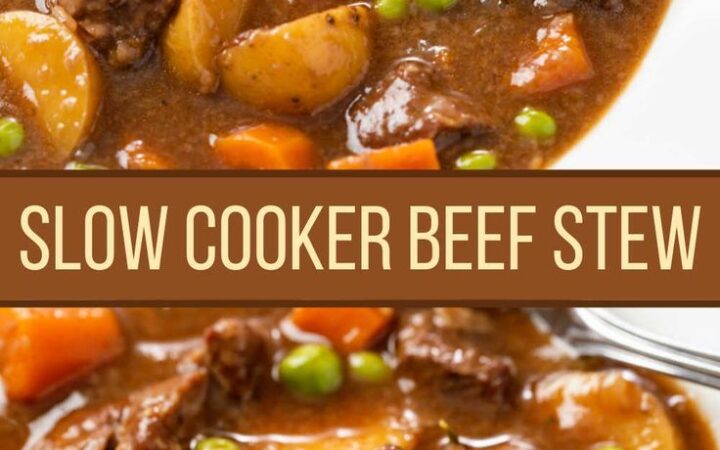 slow cooker beef stew recipe