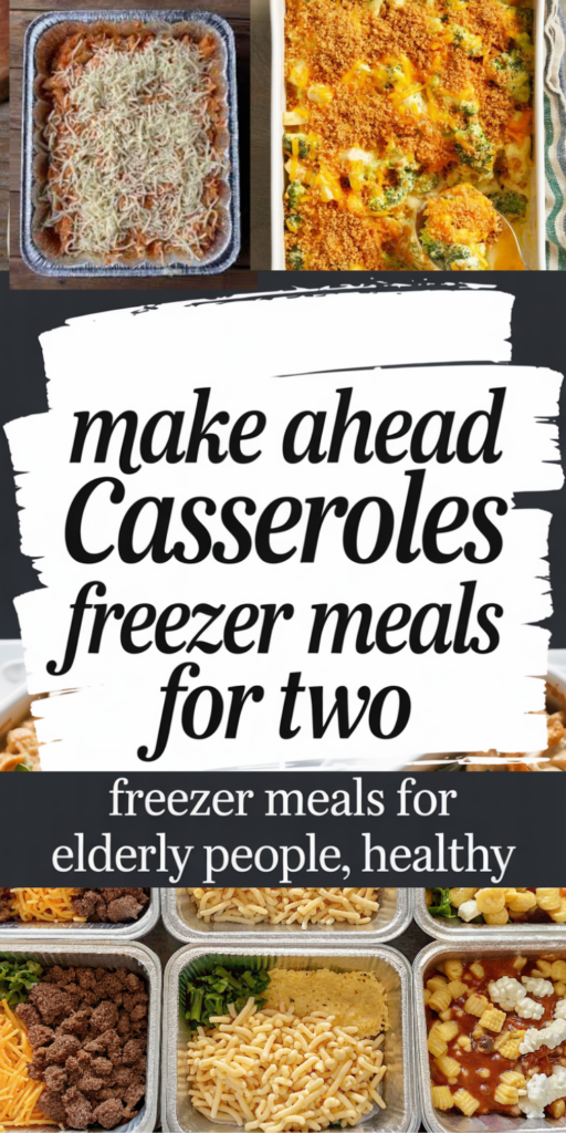 easy casseroles to freeze